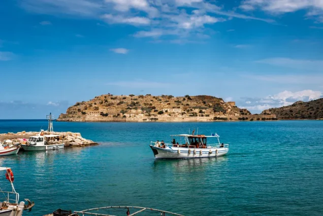 Spinalonga Boat Tour with BBQ & Agios Nikolaos